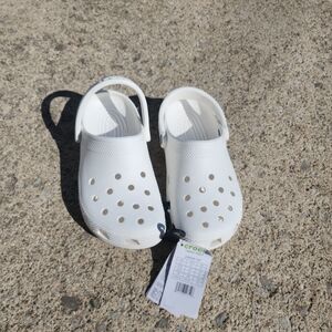 CROCS Kids White Clogs